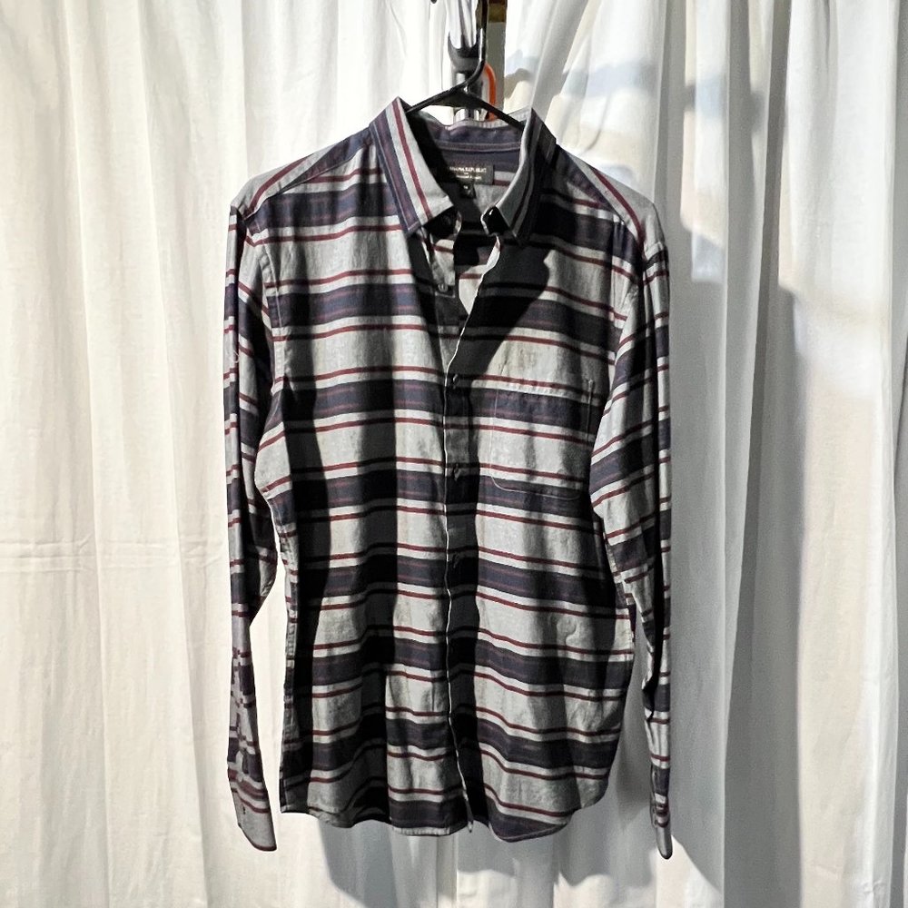 Brand new Banana Republic striped button up